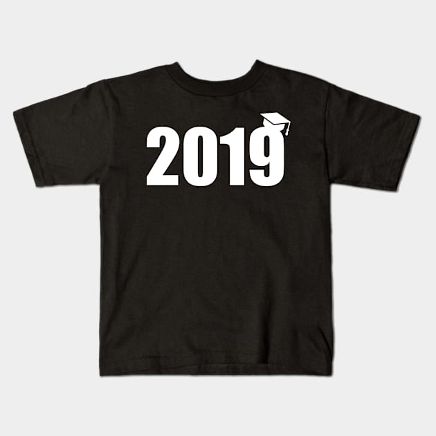 Class of 2019 graduation Kids T-Shirt by zeevana